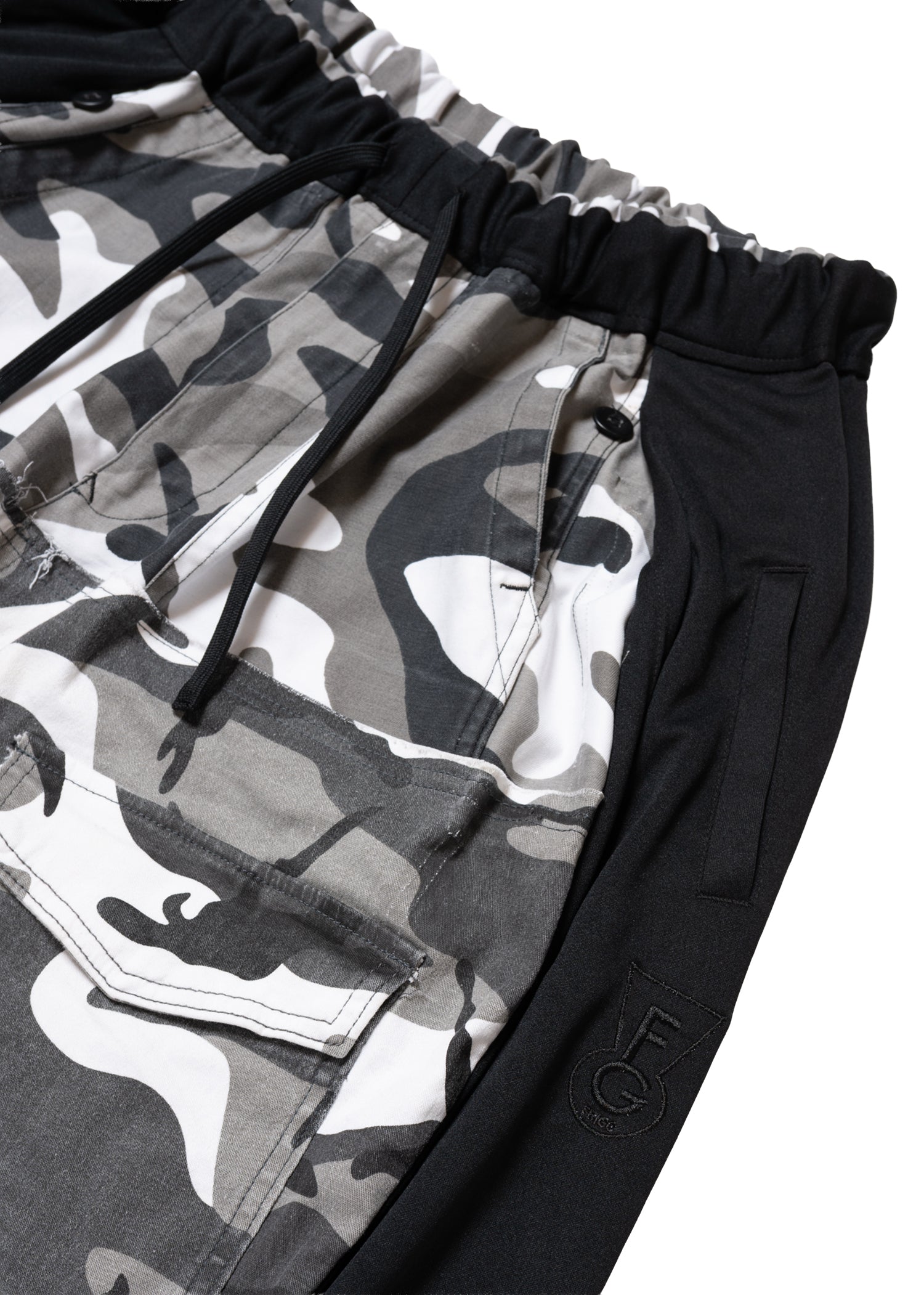 DOCKING Track Pants -DOUBLE-CAMO