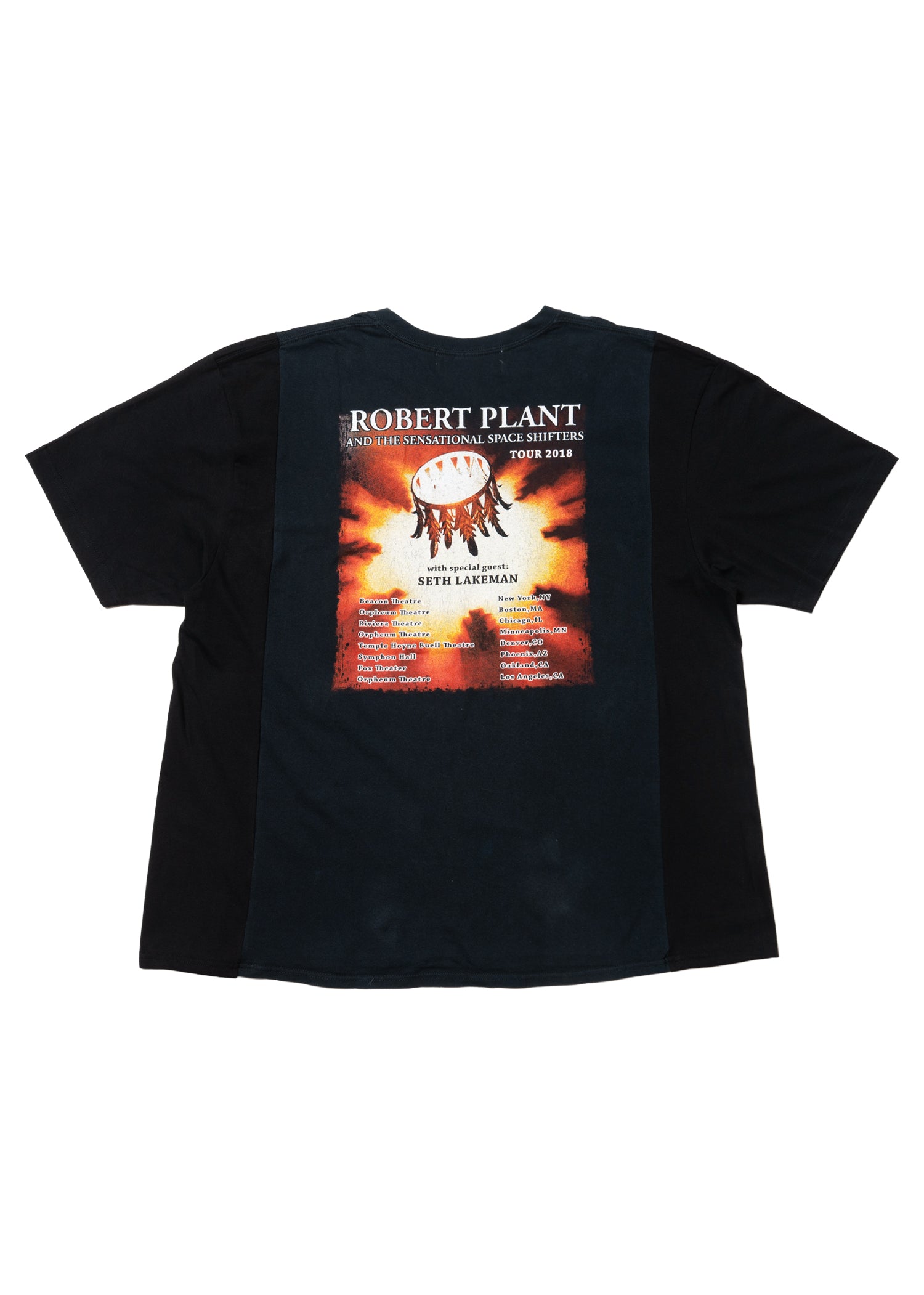 DOCKING t-shirts 01 - ROBERT PLANT-AND THE SENSATIONAL SPACE SHIFTERS TOUR 2018