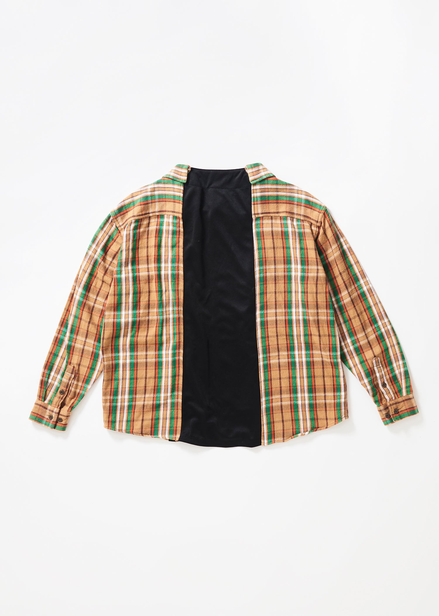DOCKING BASEBALL SHIRTS BEIGE/GREEN