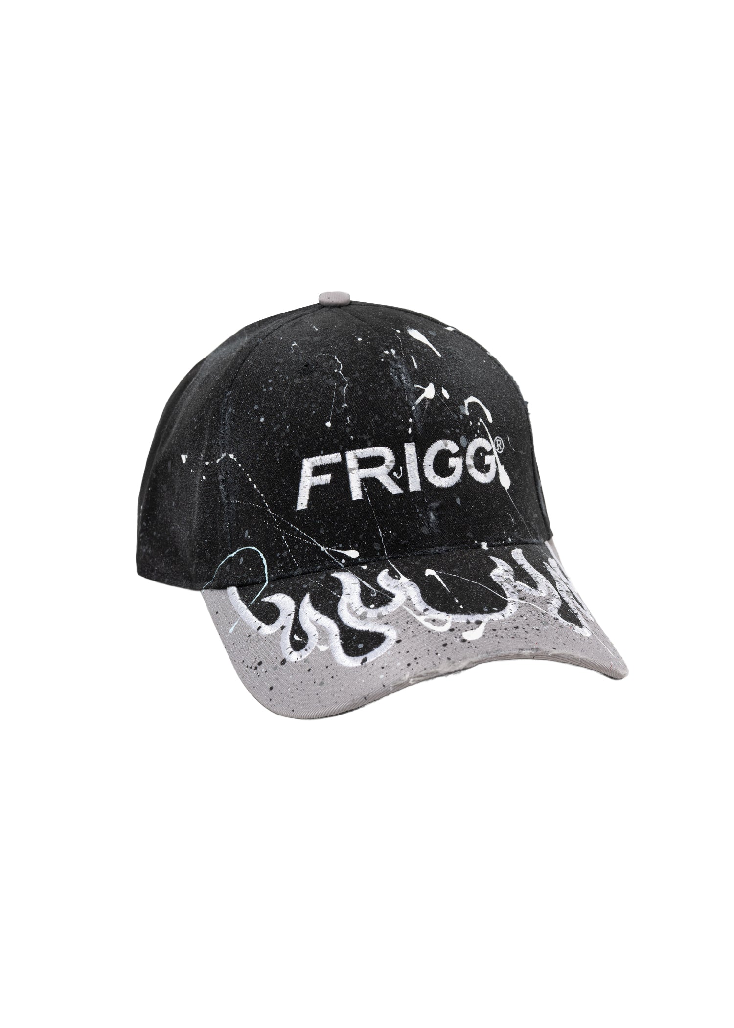 FRIGG LOGO CAP-GREY-PAINT