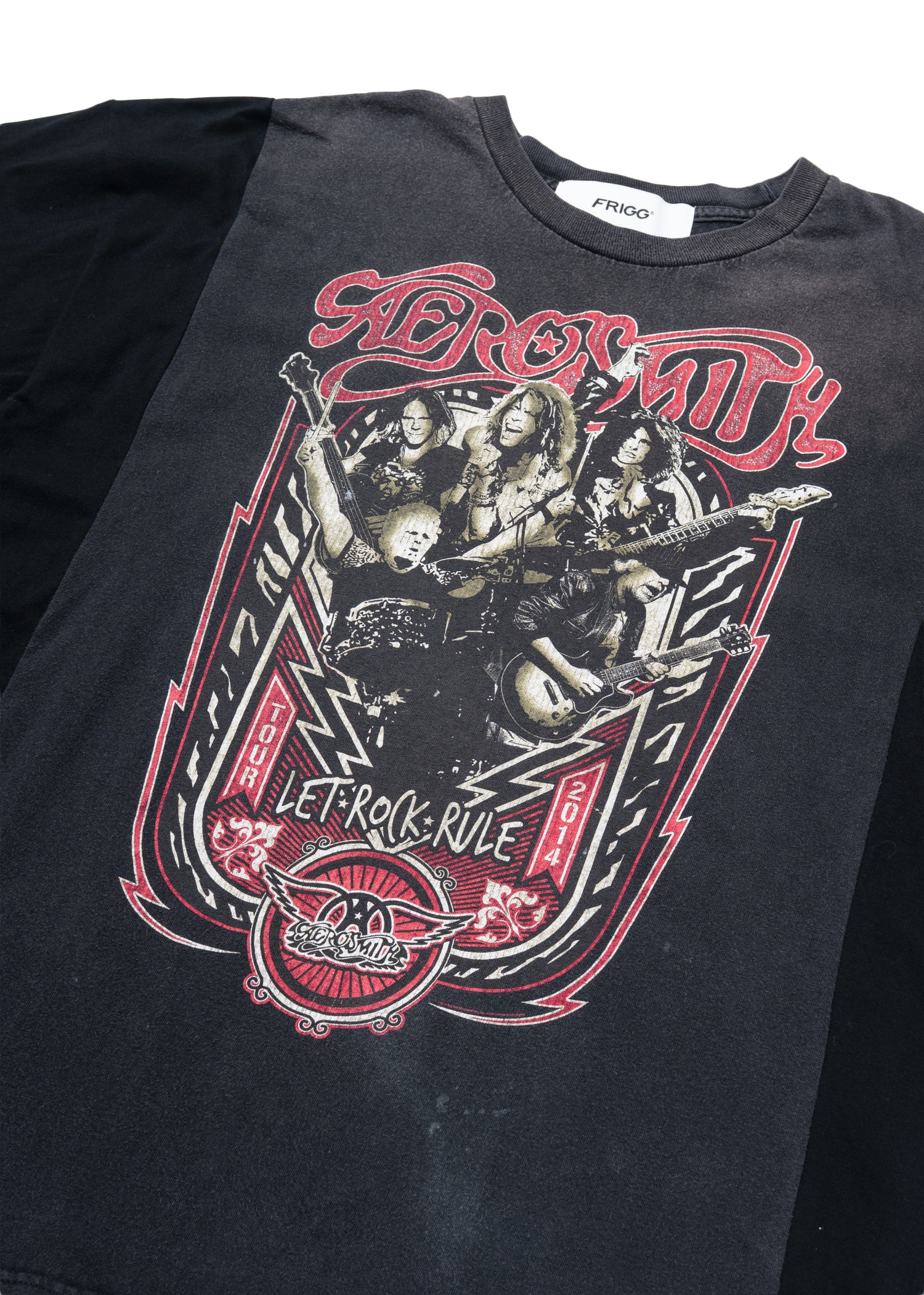 Docking T-shirts 01 -AEROSMITH - Let Rock Rule Tour 2014