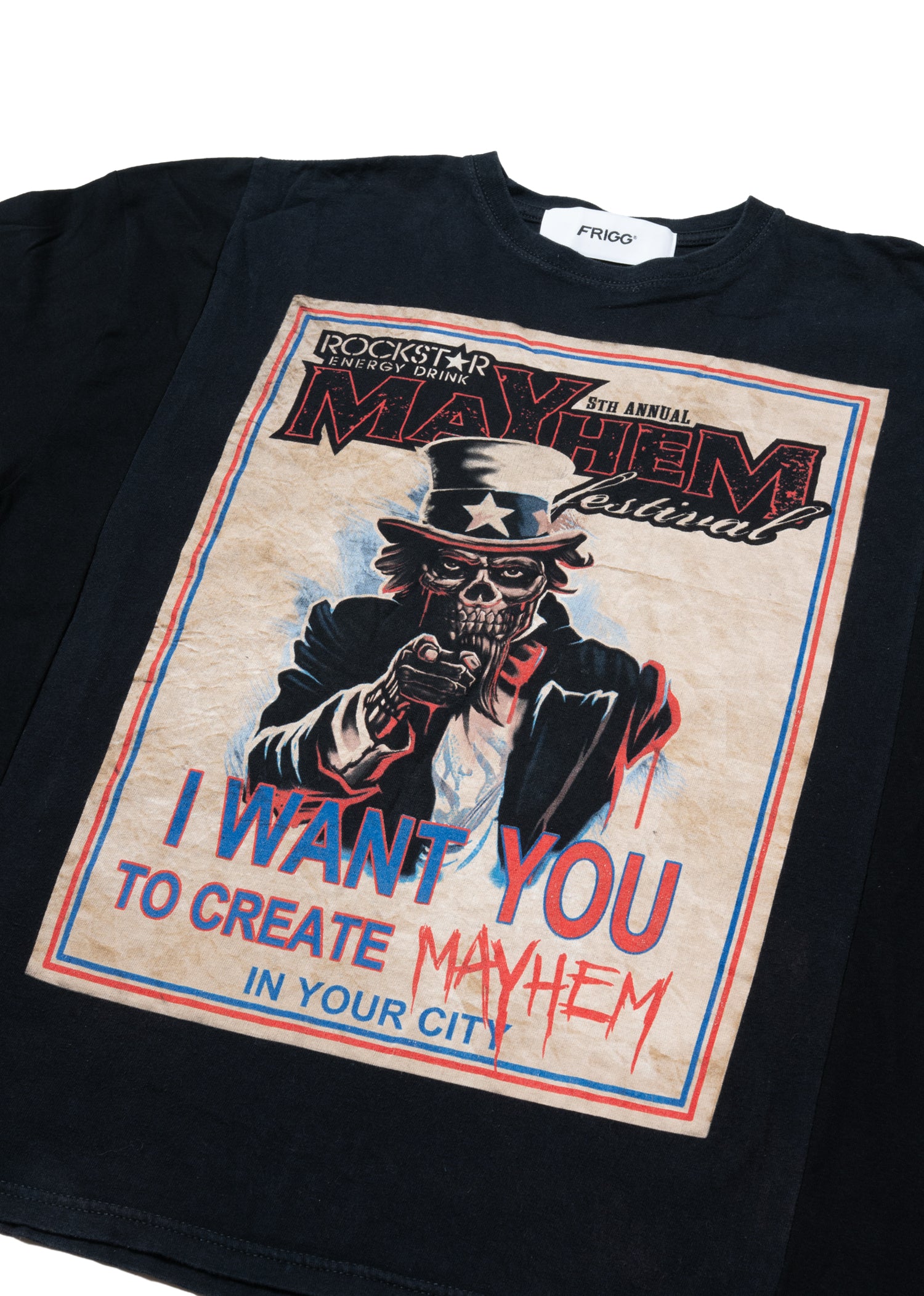 DOCKING t-shirts 01 - ROCKSTAR  MAYHEM Festival 5th Annual
