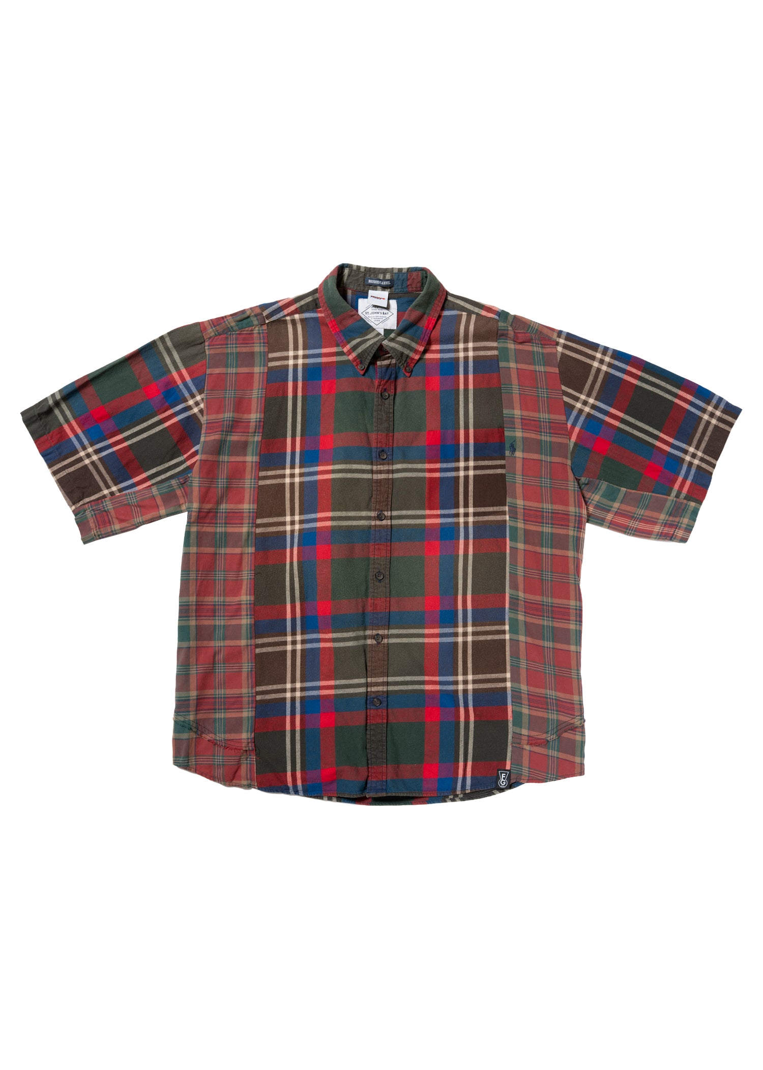 DOCKING Mid sleeves Shirts GREEN/GREEN