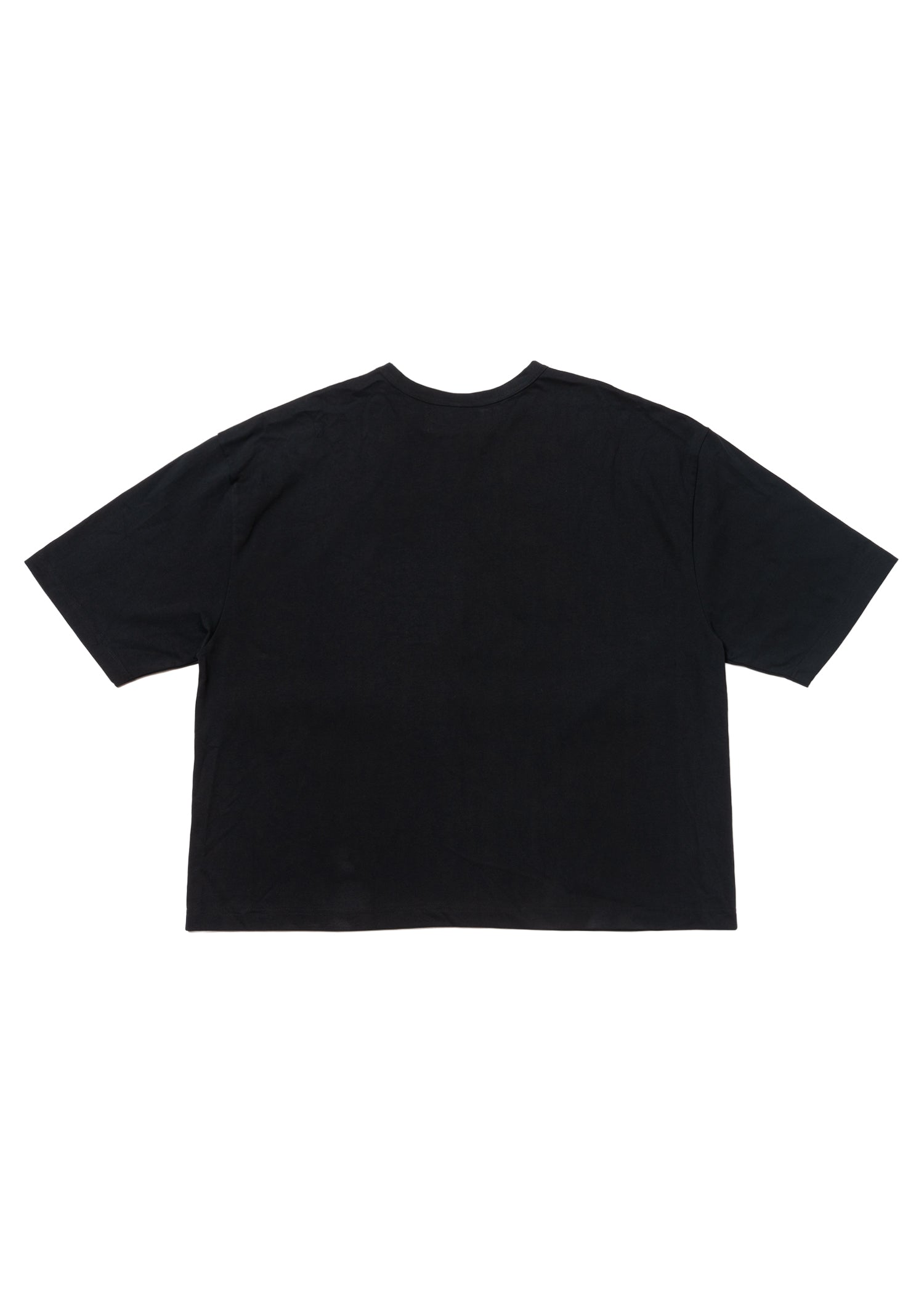 `THE FIRST` cropped T-shirts -M-black