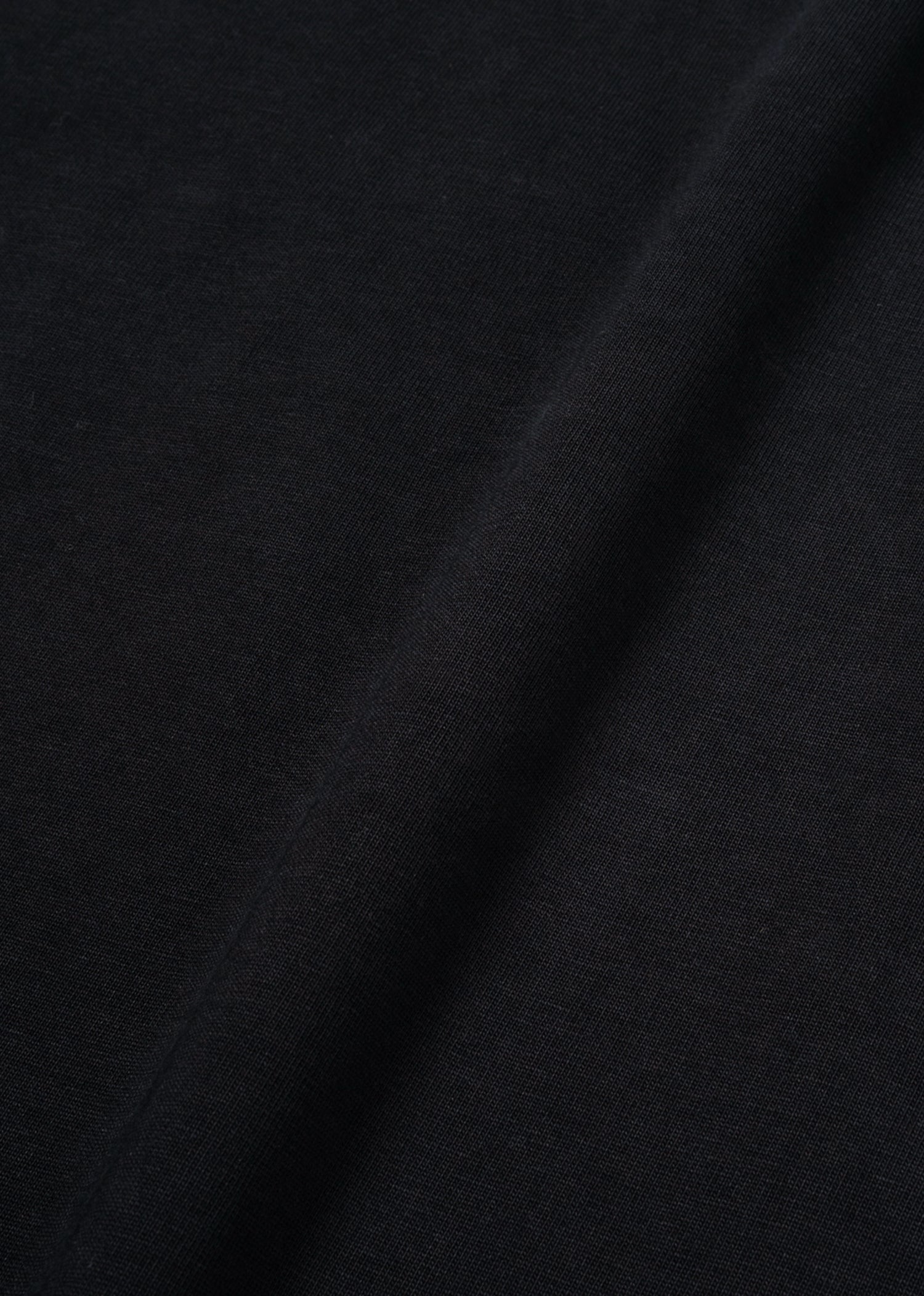 `THE FIRST` cropped T-shirts -M-black