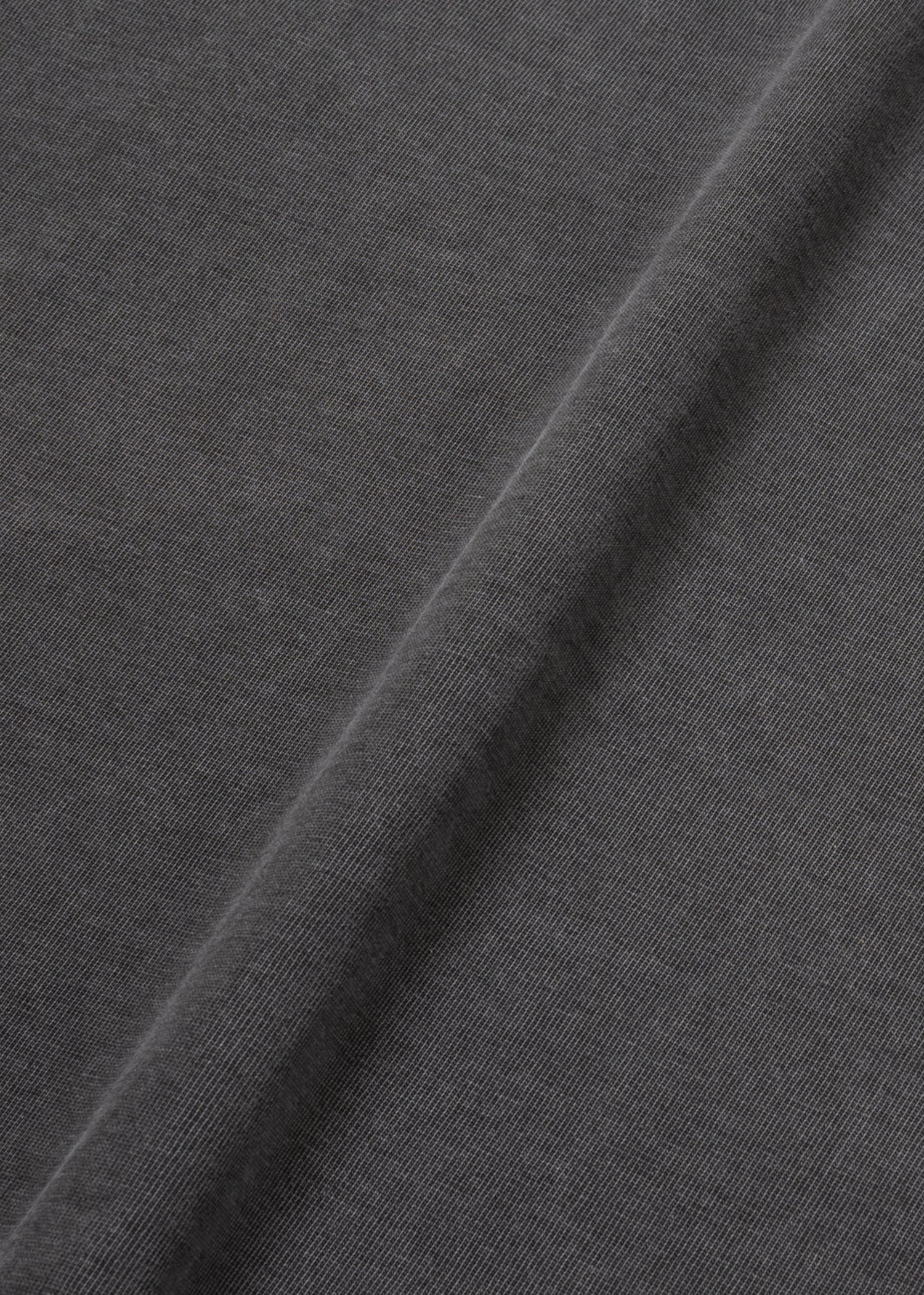 `THE FIRST` cropped T-shirts -M-fade black