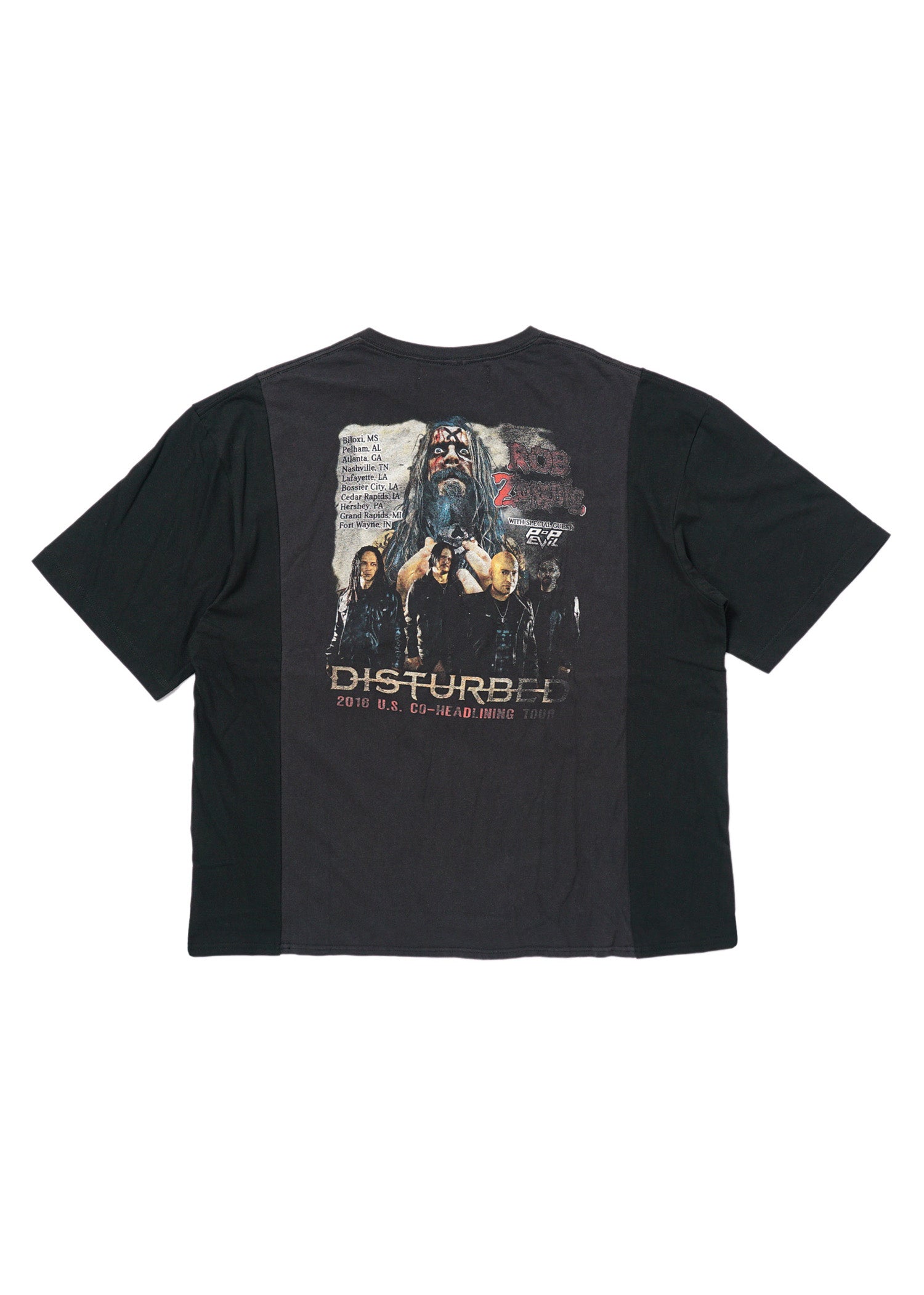 DOCKING t-shirts 01 -ROBZOMBIE x DISTURBED- co-headline tour 2016